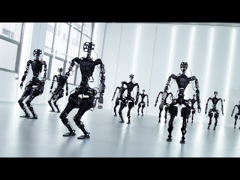 There is strength in numbers! Fourier GR-1 humanoid robots making strides