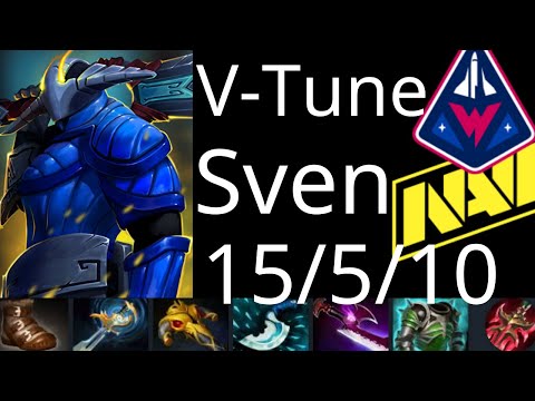 V-Tune Sven vs Wraith King, Mars, Death Prophet NAVI vs Winstrike g3 D2CL 2022 dota2