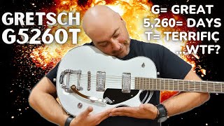 Video thumbnail for Gretsch G5260T Electromatic Jet Baritone | Bigsby's In The House! by C. A. House Music