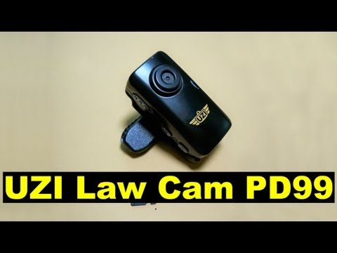 UZI Law Cam PD99 Mini DV POV Camera - REVIEW
