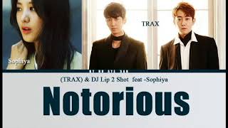 TRAX & DJ Lip 2 Shot – Notorious (Feat. Sophiya) Lyrics (Color Coded Lyrics) [Ham/Rom/Eng]