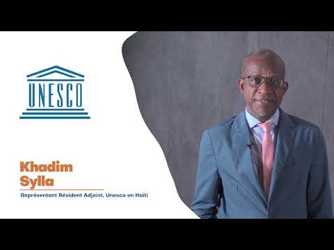 Le Représentant adjoint de l’UNESCO en Haïti autour des 16 jours d’activisme