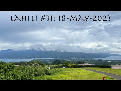 🇵🇫 Tahiti in 4K #31: Full drive around Tahiti (18-May-2023)