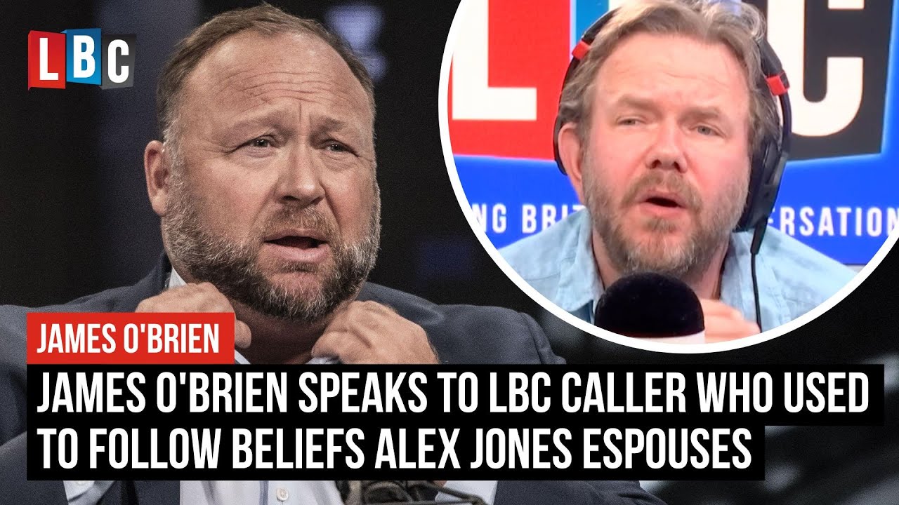 James O'Brien speaks to LBC caller who used to follow beliefs Alex Jones espouses