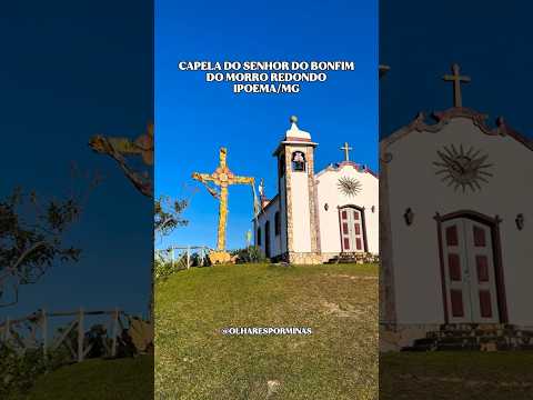 A VISTA dessa Igreja em Minas é INCRÍVEL! ⛰️ #Shorts