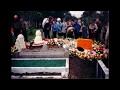 Benny Hill, picture slideshow of all the flowers and wreaths the day after his burial in 1992