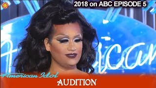 Ada Vox  a 2nd Time American Idol Contestant Wide VOCAL Range Audition American Idol 2018 Episode 6