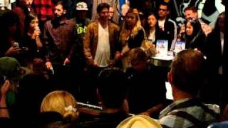 Platform Fire (New Song) by Andrew McMahon (Atticus Store, Los Angeles 9/18/10)