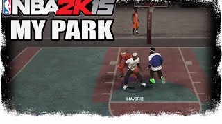 NBA 2K15 My Park - STOP LETTING HIM STEAL IT! -  NBA 2K15 My Park 2 on 2 Gameplay