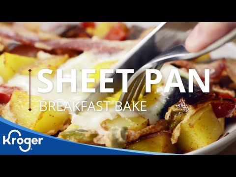 How to Make Sheet Pan Breakfast | Kroger Recipes | Kroger