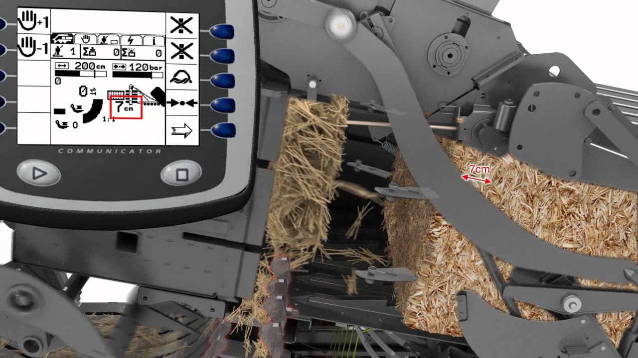 CLAAS QUADRANT 3300 animation / 2011
