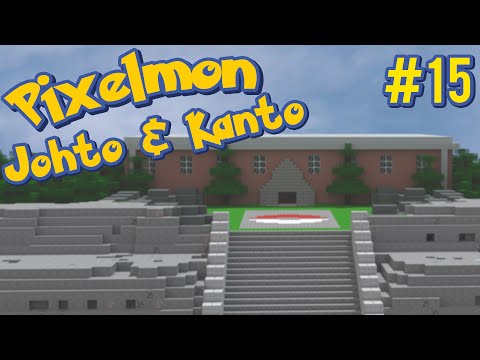 Entei & Victory Road! - Pixelmon Johto and Kanto Minecraft Map Ep. 15