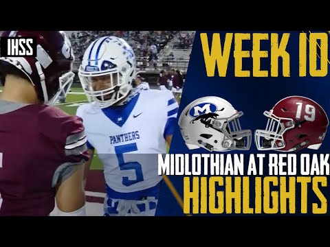 Epic Matchdown: Midlothian vs Red Oak High Stakes Football Highlights
