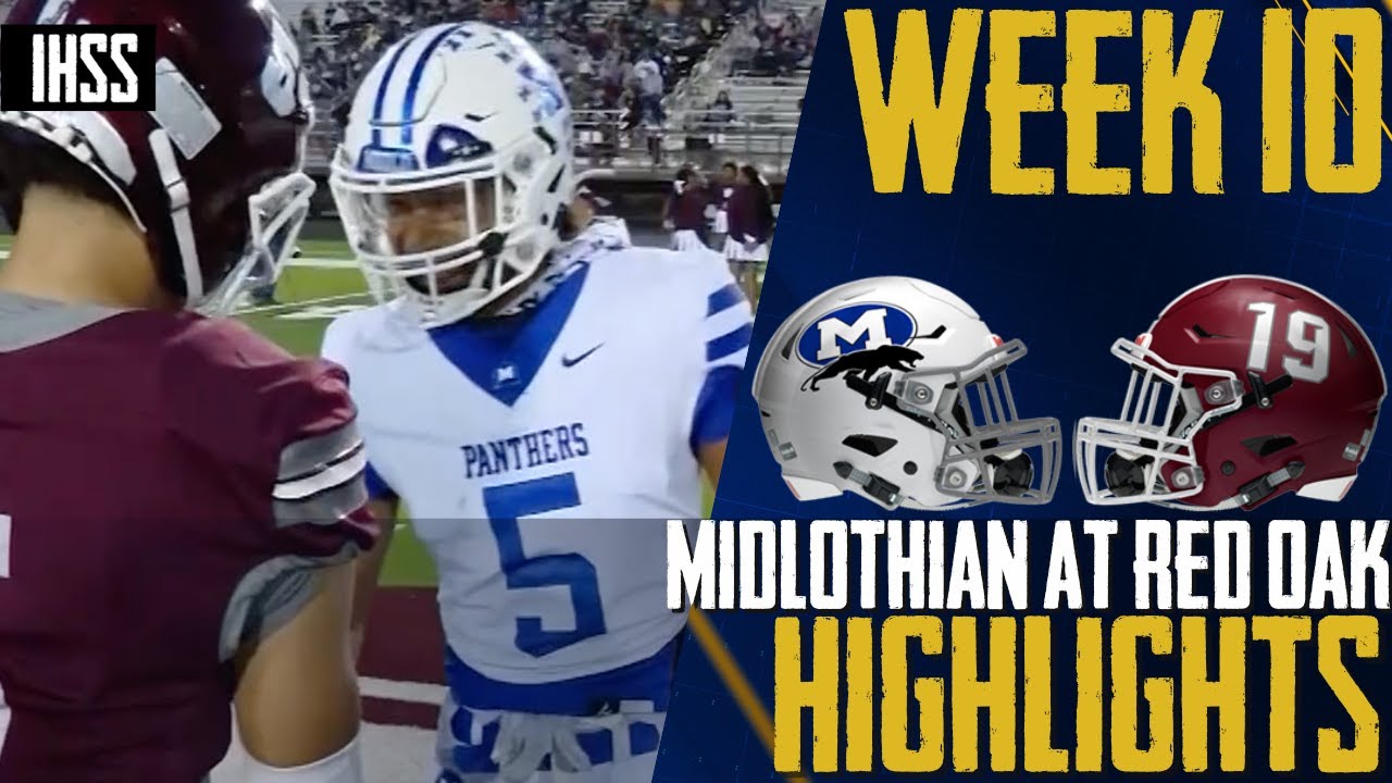 Epic Matchdown: Midlothian vs Red Oak High Stakes Football Highlights