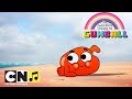 Karaoke ♫ De Wonderlijke Wereld van Gumball ♫ Ben onderweg ♫ Cartoon Network
