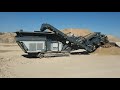 Rubble Master RM 100GO Hybrid Dolomite 0 20 Mm Crushing In Latvia