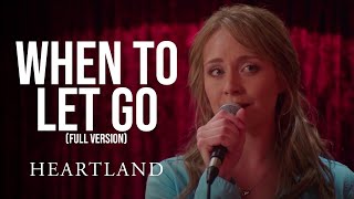 When to Let Go Full Version | Amber Marshall and Shaun Johnston | Heartland 1004 | CBC