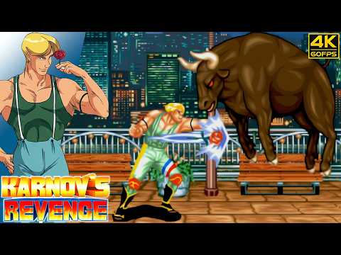 Karnov's Revenge - Jean Pierre (Arcade / 1994) 4K 60FPS
