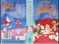 Walt Disney Alice In Wonderland 1951 Trailer VHS 1990