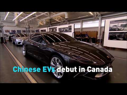 Chinese EVs debut in Canada