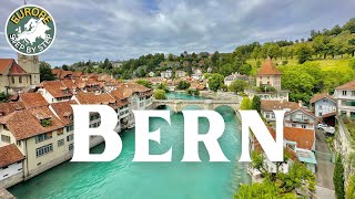 🇨🇭 Bern, Switzerland ☀️ Relaxed Walking Tour - Most Beautiful Capitals 🌍 Old Town & Riverwalk 4K HDR