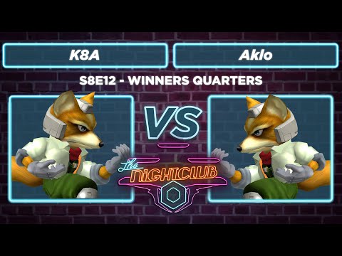 The Nightclub S8E12: Aklo VS K8A - Winners Quarters SSBM