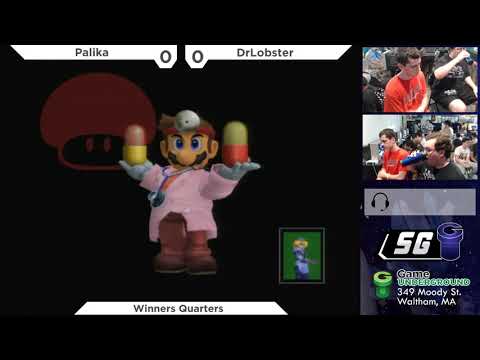 SG 21.8 SSBM - Palika (Dr. Mario) vs. DrLobster (Sheik) - Melee WQF