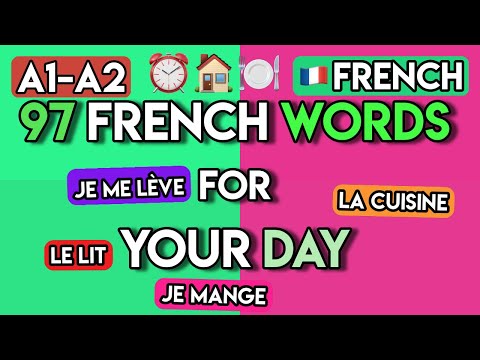 My Day, My Home: 110+ Essential French Words for Daily Life (A1-A2 Vocabulary)