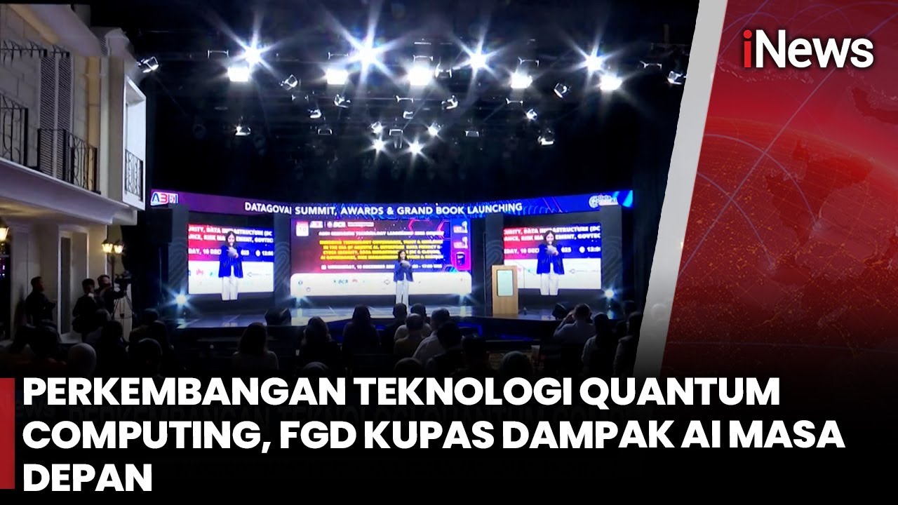 Perkembangan AI  Pesat, Quantum Computing Jadi “Mesin Turbonya” di FGD Teknologi | iNews Pagi