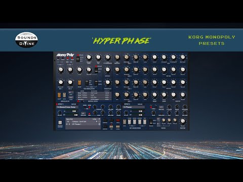 SoundsDivine 'Hyper Phase' - Korg MonoPoly