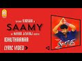 Saamy Idhuthaanaa Lyric Video Vikram Trisha Harris Jayaraj Ayngaran