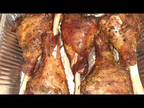 Turkey Legs Grilled!!!! The best ever!!!