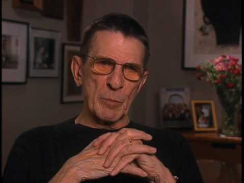 Leonard Nimoy discusses Mr. Spock's "Star Trek" signature moves - EMMYTVLEGENDS.ORG
