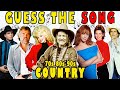 Guess The Country Song 70s 80s 90s Music Quiz