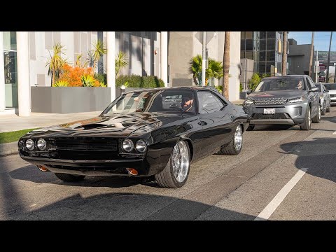 Blacked-Out 1970 Dodge Challenger Resto-Mod