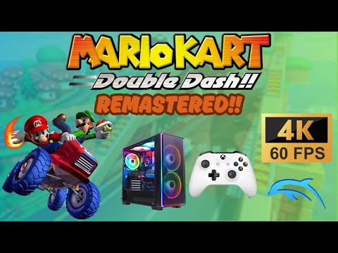 Make Mario Kart Double Dash!! Look Next-Gen on PC | 4K Dolphin Setup