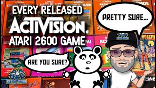 EVERY Atari 2600 Activision Released Game