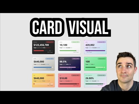 The BEST Power BI KPI CARD | AI Designed Next Level Custom Visual