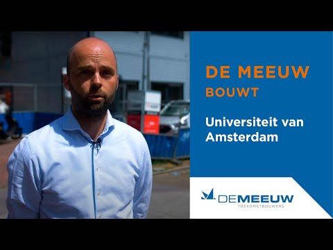 De Meeuw  bouwt voor Universiteit van Amsterdam (UvA)
