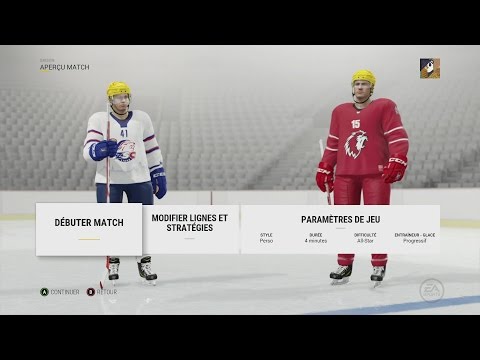 NHL 17 - Lausanne HC vs ZSC Lions - #16 Swiss National League A [HD]