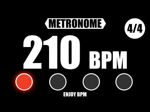 210 BPM 4/4 Metronome