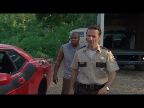 TWD S1E3 -- Rick and some others leave to find Merle |