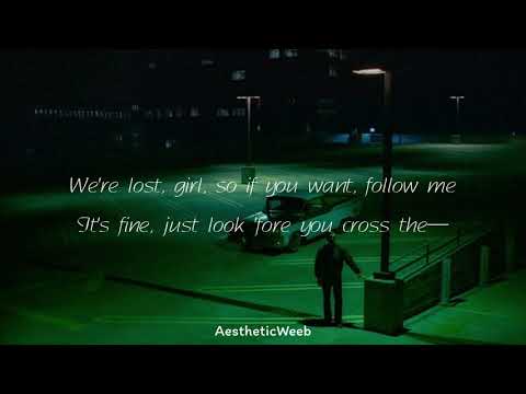 Powfu - tinted green (Lyrics) ft.Mila Moon & Jomie