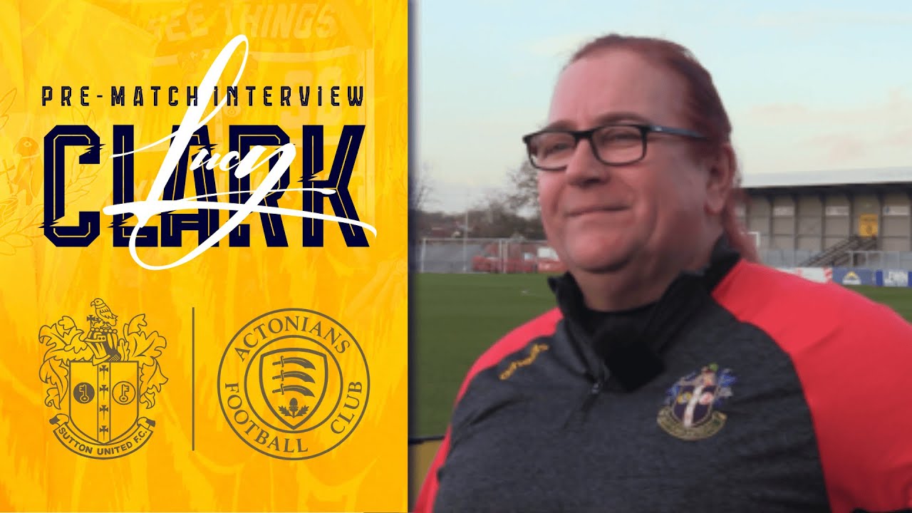 Watch: Lucy Clark Previews Actonians | Pre-Match Interview