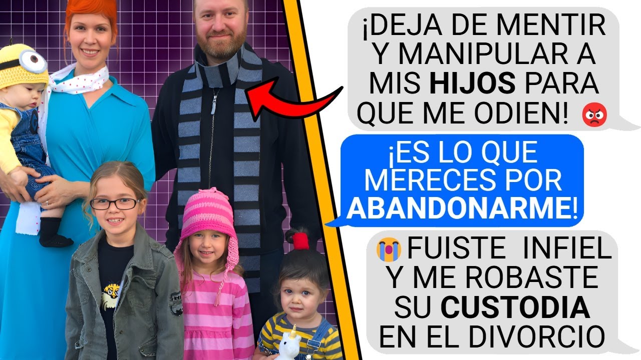 Mi ESPOSA INFIEL MANIPULÓ a MIS HIJOS para que ME ODIARAN por EL DIVORCIO | HISTORIAS de REDDIT