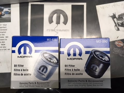 Viper Oil Filter 836 vs mopar oil filter 090! Cutting them open and comparing them.