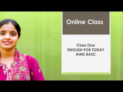 AIMS Grade - I - English Literature April 22, 2020