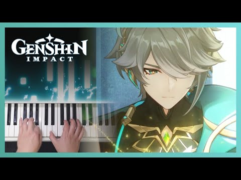 Scarlet King's Theme? Alhaitham Teaser Piano "Questions and Silence" Genshin Impact OST Performance
