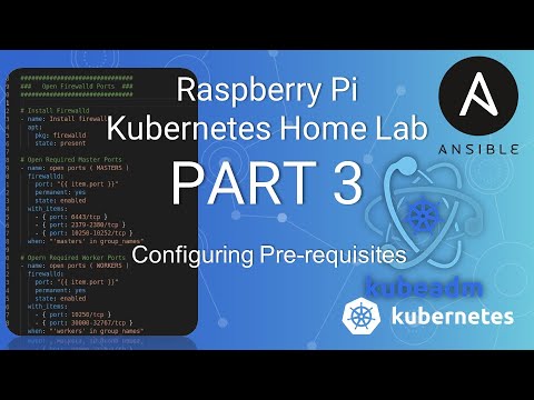 Creating a Raspberry Pi Kubernetes Cluster Home Lab ( Part 3 ) - Prerequisites to Boostrapping K8s