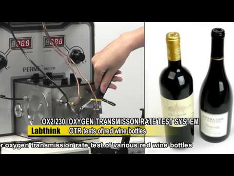 ASTM F1927 OTR Tester of Red Wine Bottles - Labthink